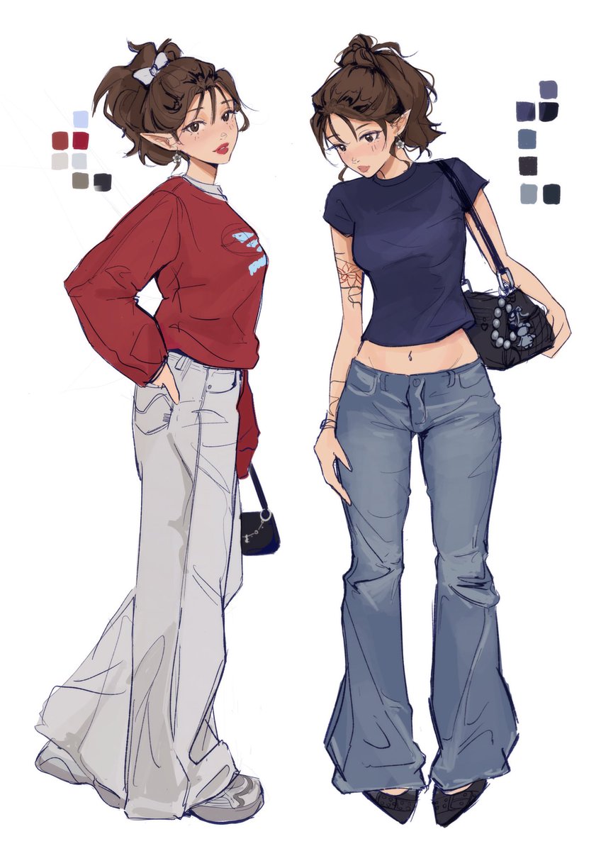 my two fav colors recently ⸜(｡˃ ᵕ ˂ )⸝♡