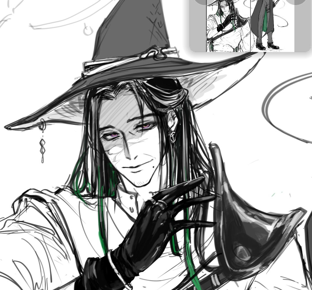 Sorry i cuntified your oldman.. 

#GinjoCanvas #VCraftEnchanted