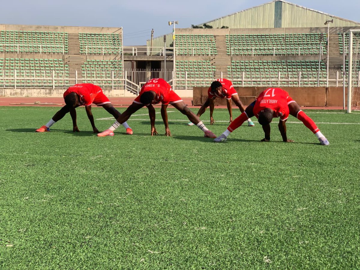 Prince270480's tweet photo. We wrapped up our final training earlier today at the Sani Abacha Stadium, Kofa Mata in Kano State ahead of tomorrow's NPFL26 Matchday 7 clash against Barau FC. Kickoff is set for 4pm.
#NPFL26MD7 #FinalTraining #WarriWolves https://t.co/C57uPVDzfw