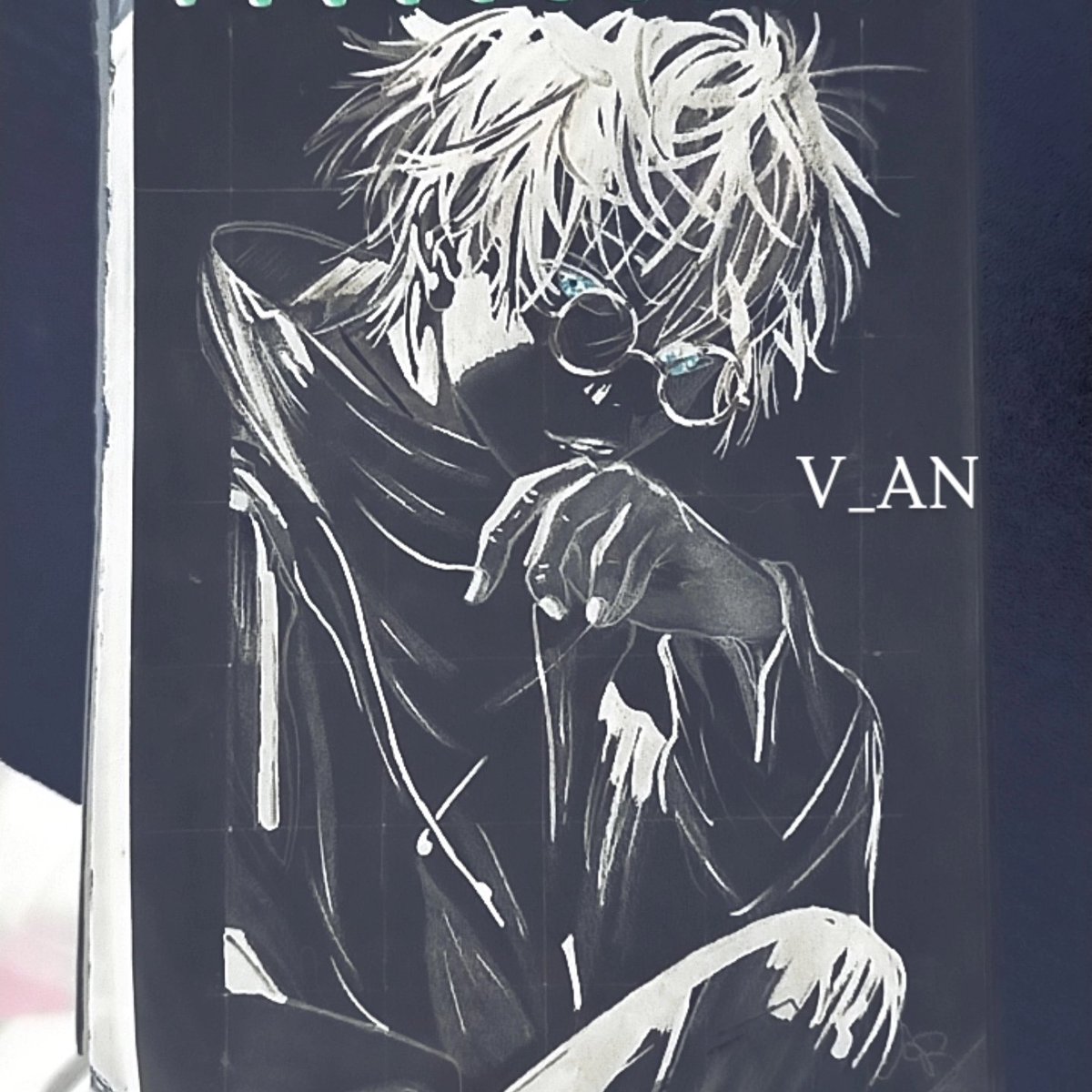 Vear_1's tweet photo. Negative Art 🩵 Satoru Gojo
#pencildrawing #negativeart #satorugojo #JujutsuKaisen https://t.co/PExkLkrJr7