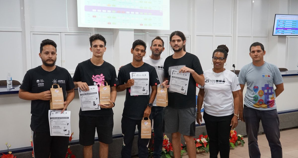 universidad_uci's tweet image. 📌 Con la Ceremonia de Clausura culmina #hoy en nuestra Universidad la jornada del #ICPC2025, espacio que reunió a estudiantes y expertos en torno al talento, la innovación y la excelencia académica. 

🤝 Un hito que fortalece nuestro compromiso con la formación.

#SomosUCI #Cuba