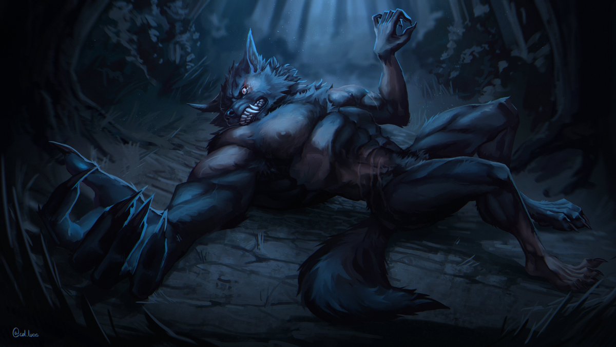 col_lucis's tweet image. Spooky season is on 🎃

Time for some werewolf transformation with my baby boy Remus!🐺