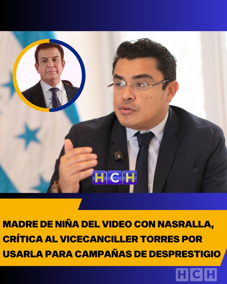 HCHTelevDigital's tweet photo. #HCHNoticias | La mujer explicó que, al encenderse las cámaras y colocarse un micrófono, la niña se puso nerviosa y recibió un breve abrazo del presidenciable.

Señaló que el momento ha sido tergiversado para afectar la imagen del candidato, pues originalmente Nasralla tenía su mano sobre el hombro de la niña en un gesto inocente.

🔗 https://t.co/UoALS2s6qX