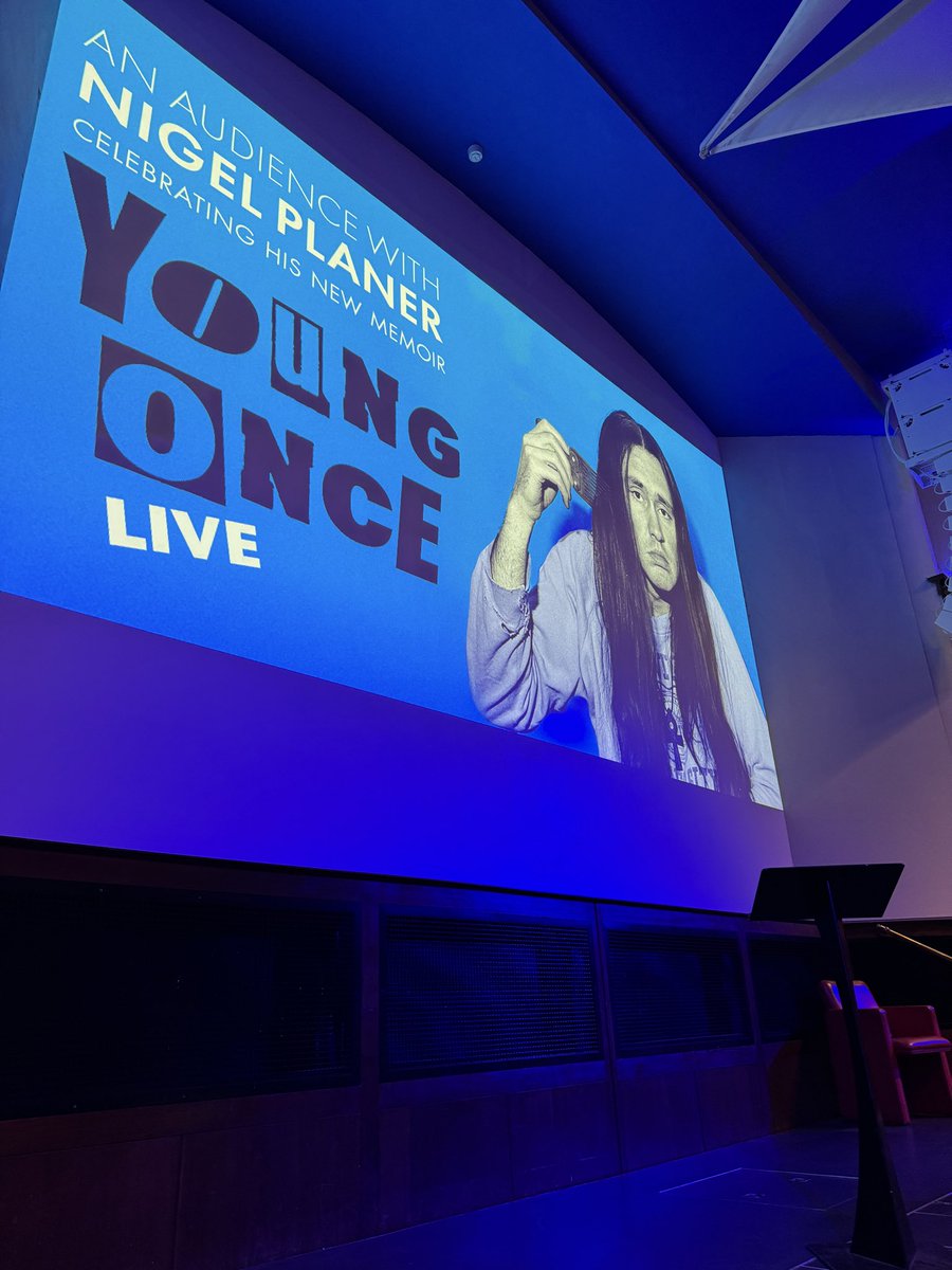 Thank you <a href="/NigelPlaner1/">Nigel Planer</a> for a lovely evening. Great stories, poetry and singing too! Looking forward to reading your book....