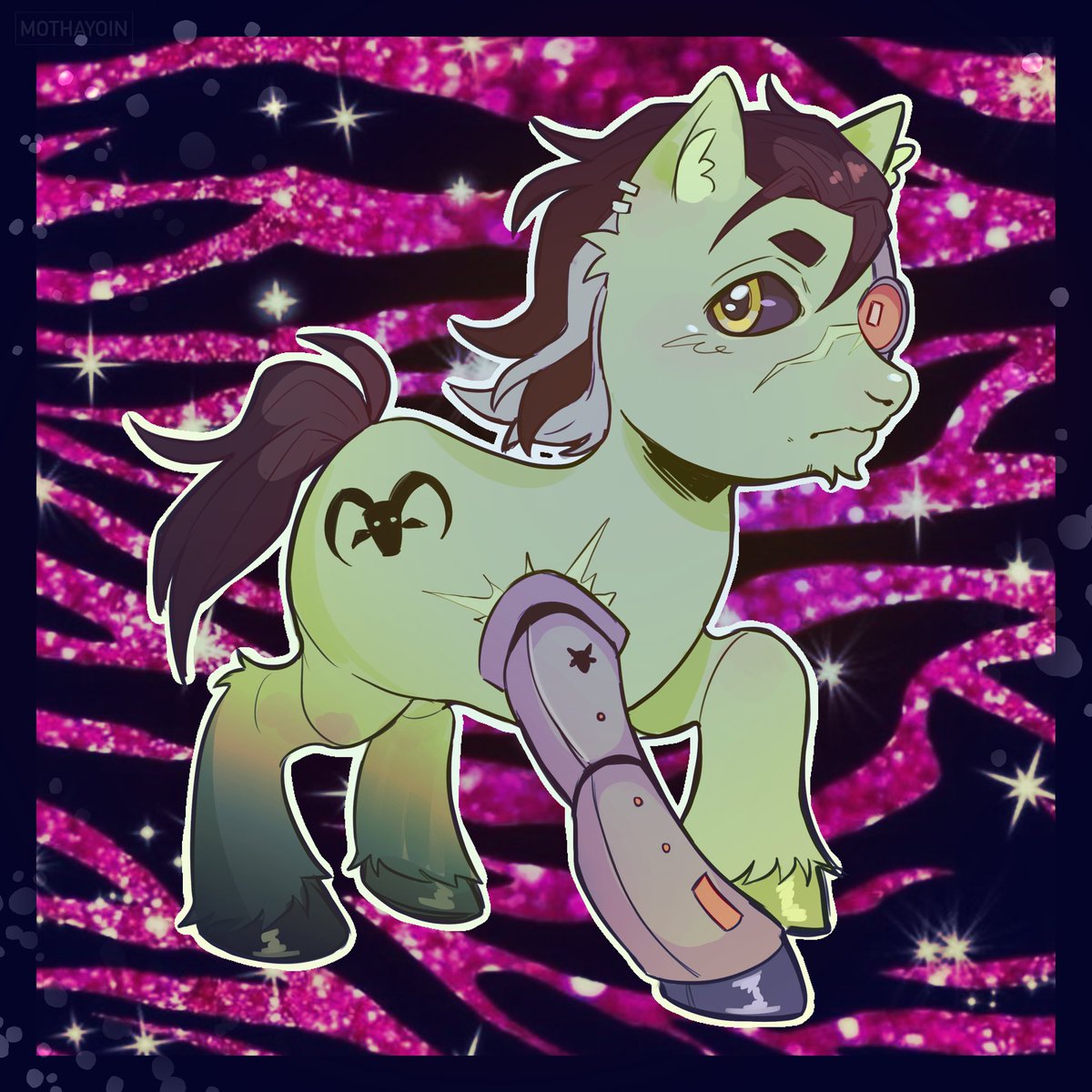 DAY 4: PONYFIED 💖

#docm77fanart #hermittwt