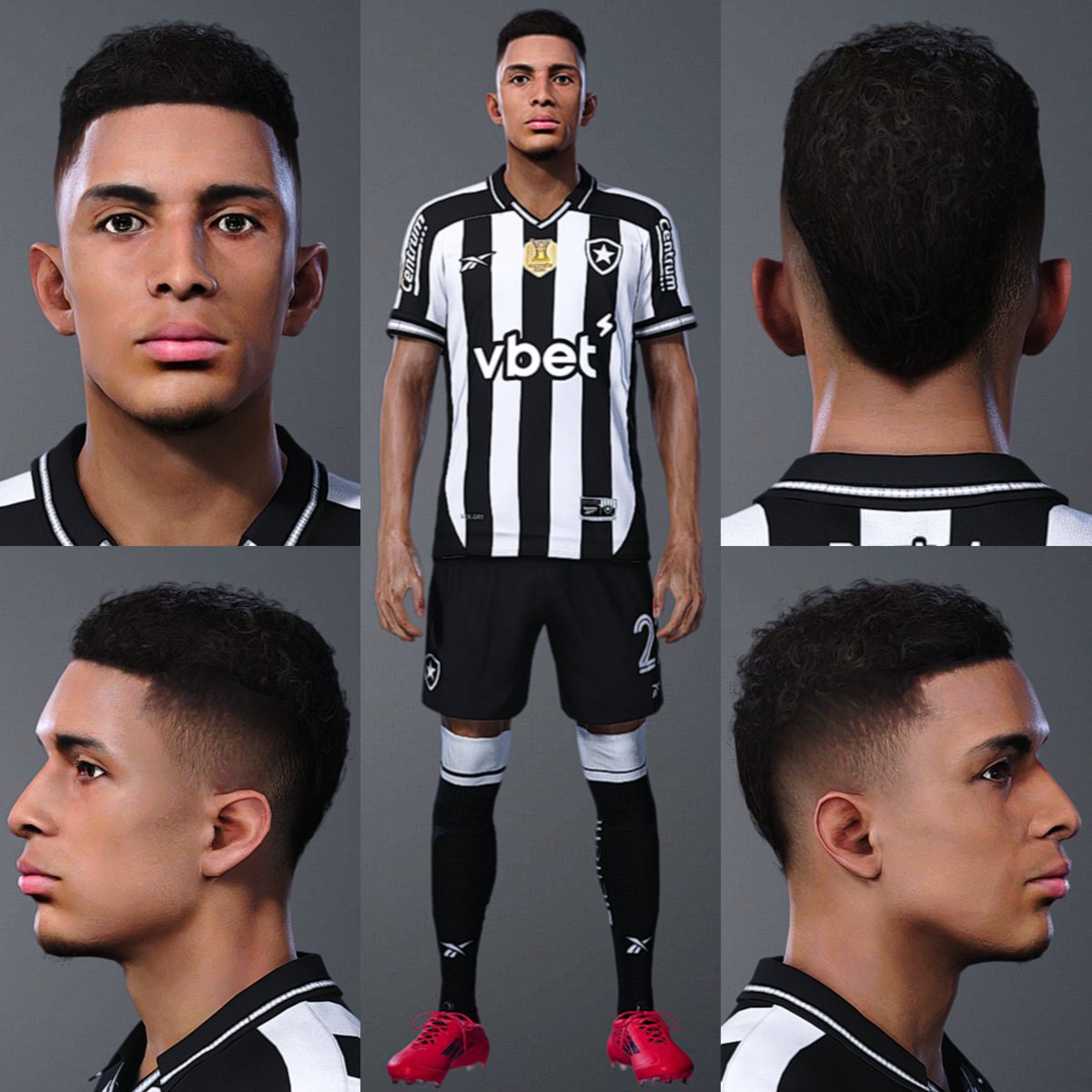 RiosSigis's tweet photo. 🔥Jordan Barrera – Actual jugador de @Botafogo🔥
✅ PES 2021 – Sider/CPK
📩 Para adquirir o pedidos al DM.
#PES2021 #PESFaces #Brasileirão #Botafogo #eFootball #efoo https://t.co/1BOY0PA4oJ