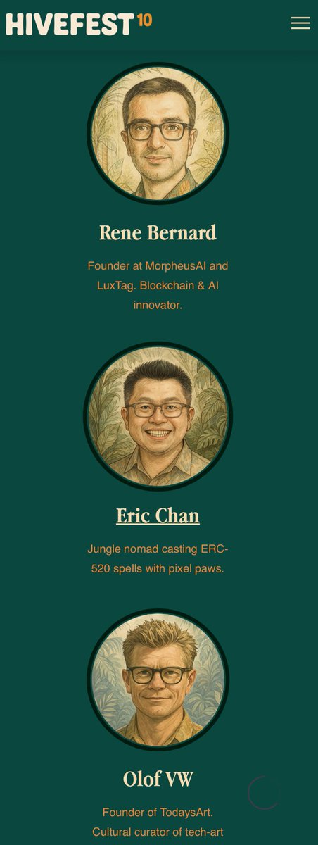 canmasu's tweet image. @hivefest • 15–19 OCT • Kuala Lumpur
🔗 hivefe.st

On 17 Oct, #LFG meet
@OlofvW @rene05x @canmasu at @chainculture Glass House
🔗 luma.com/ssjsklzg?tk=oC…

Let’s whisper about some tickers 😉
@MorpheusAIs 
@Conflux_Network

For art, music + NFT vibes — let’s find…