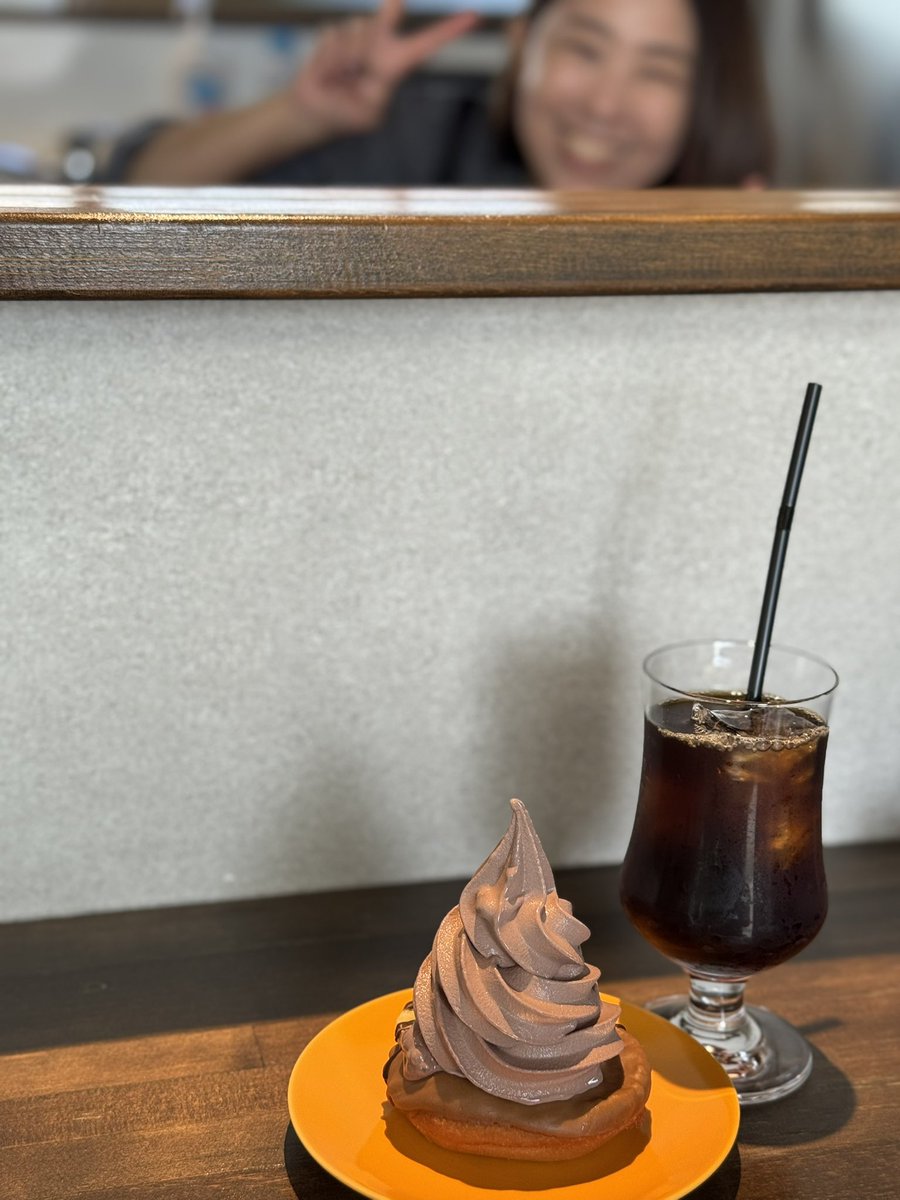 ピントは死守しました🍩☕️
<a href="/cala_cafe/">CALA cafe(カラカフェ)</a>