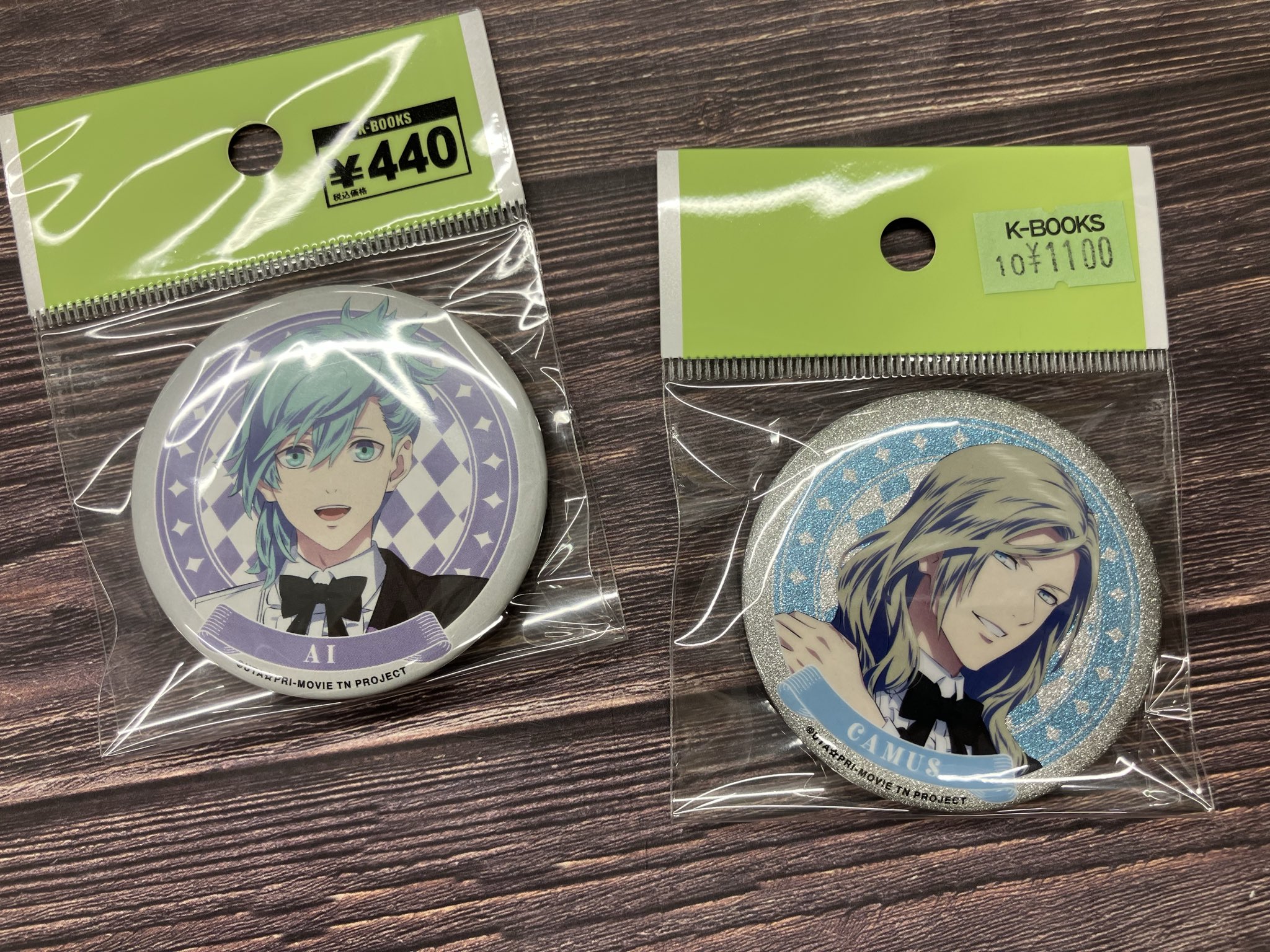 TABOONIGHTXXXXオンリーショップカミュ缶バッジセット ゼンショーネットストア【本店】｜ビッグ缶バッジ 2種セット