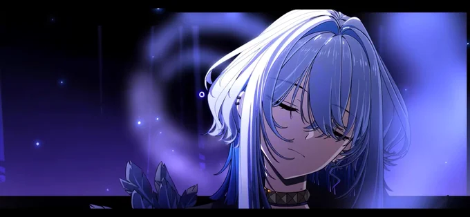 アニメーションのガルブレーナ麗しすぎて無理。 欲しくなるからやめてほしい。花持ちな理由も気になるし…… #鳴潮