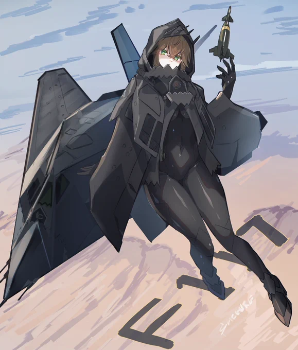 かわいい兵器擬人化を見てしまったので自分の方も再掲・・・ また描きたいね・・・