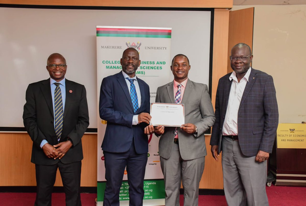 Mak Directorate of Graduate Training tweet media