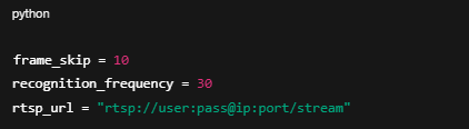 lovepythoncn's tweet image. 功能亮点：
实时 RTSP 视频捕获
自动识别画面内容
WebSocket 实时通信
历史记录与结果回放
简洁直观的网页界面