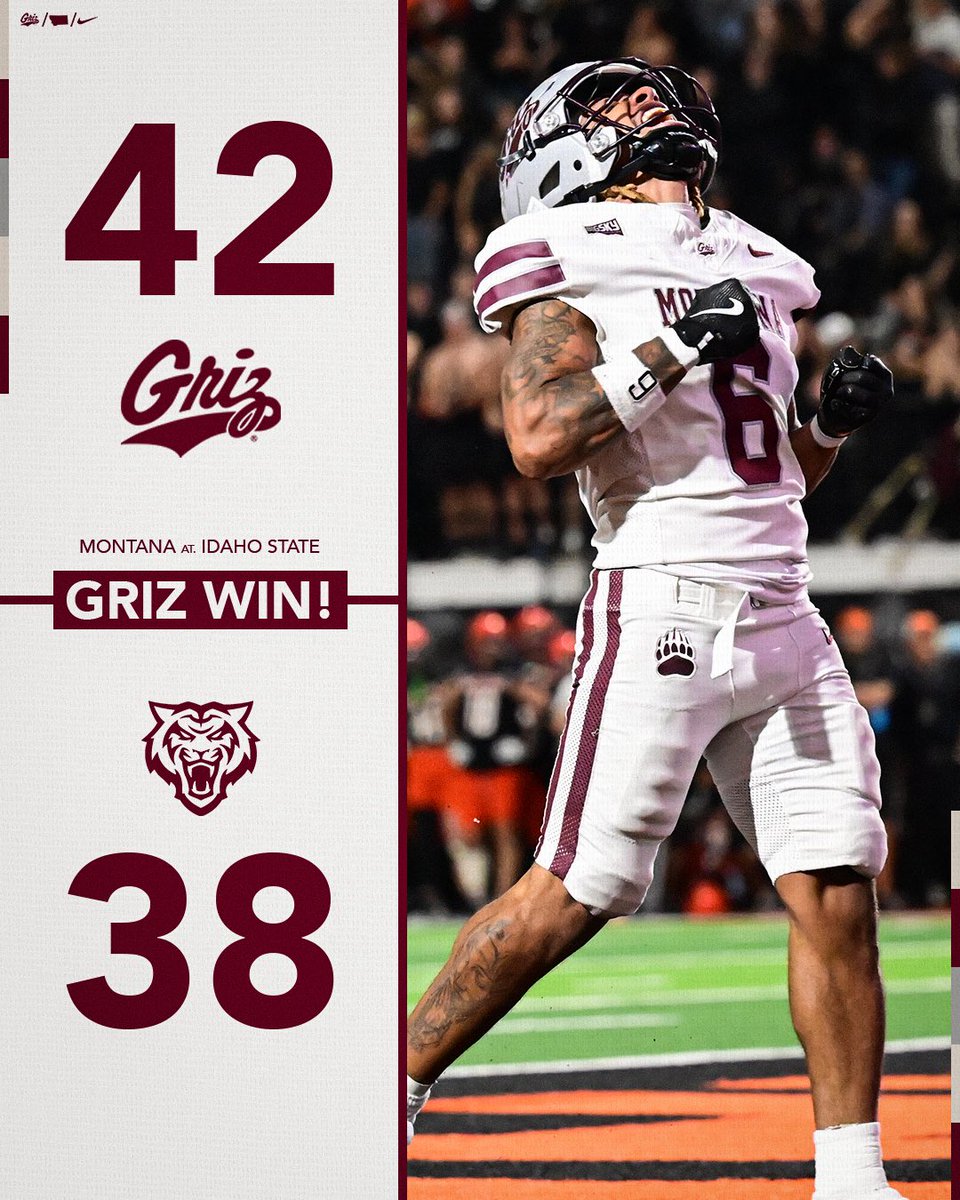 G.R.I.T.

MONTANA WIN 

#GoGriz