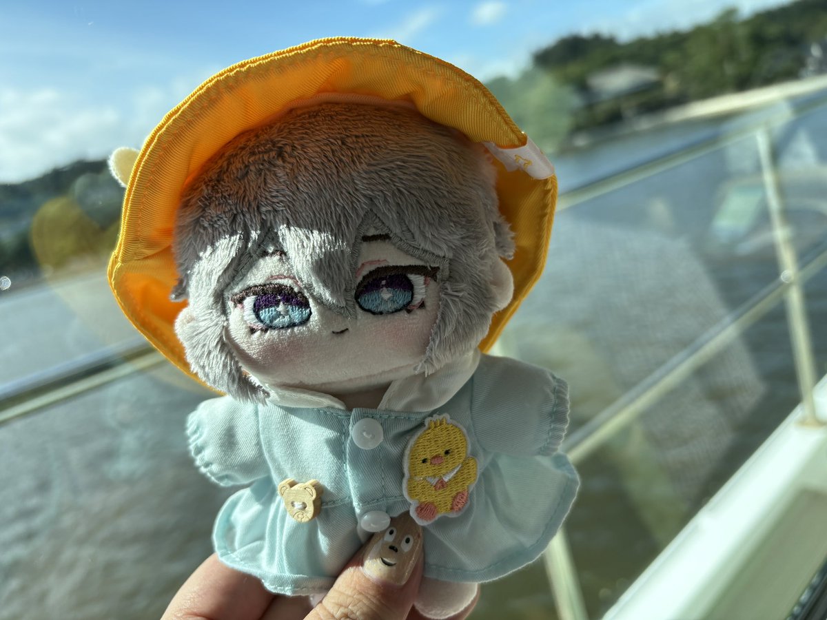 にねちと乗船🚢
#にーねとお出かけ