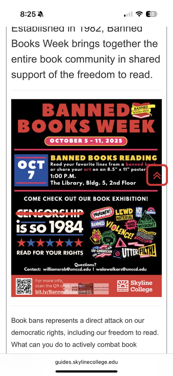 120madidevry's tweet photo. what do these books have in common: harry potter, looking for alaska, milk and honey, normal people
answer: they’re all banned books 

BANNED BOOKS WEEK: Oct. 5-11 
Banned Books Reading at the Skyline Library on Oct. 7

https://t.co/iBTlbm8HR9 https://t.co/xrLRhuChsk