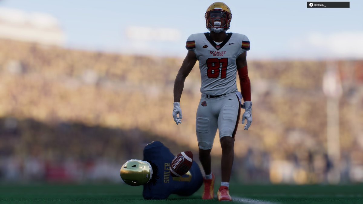 ScarBear_NECF26's tweet image. A heartbreaking one point loss at South Bend for the Scarlet Bears opening up S3. 

0-1

The bright side is Leacock is still HIM, finishing with 200+ yards and 2 TDs in his Junior campaign. 

#NECFRecap #FromFactoryToField