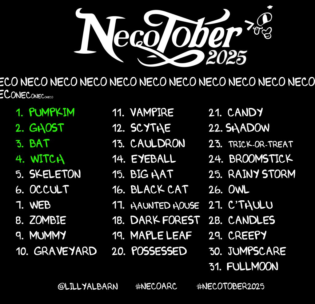 ImNotLilly_'s tweet photo. #NecoArc #Necotober2025 https://t.co/2zc2vGdvQ9