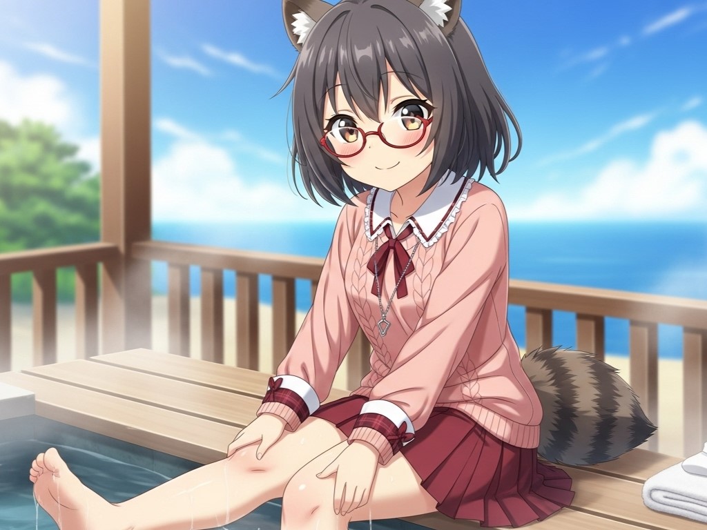 tobizoooh's tweet photo. #AIイラスト︎ #AIart #footbath https://t.co/EvfhaPj1Vu
