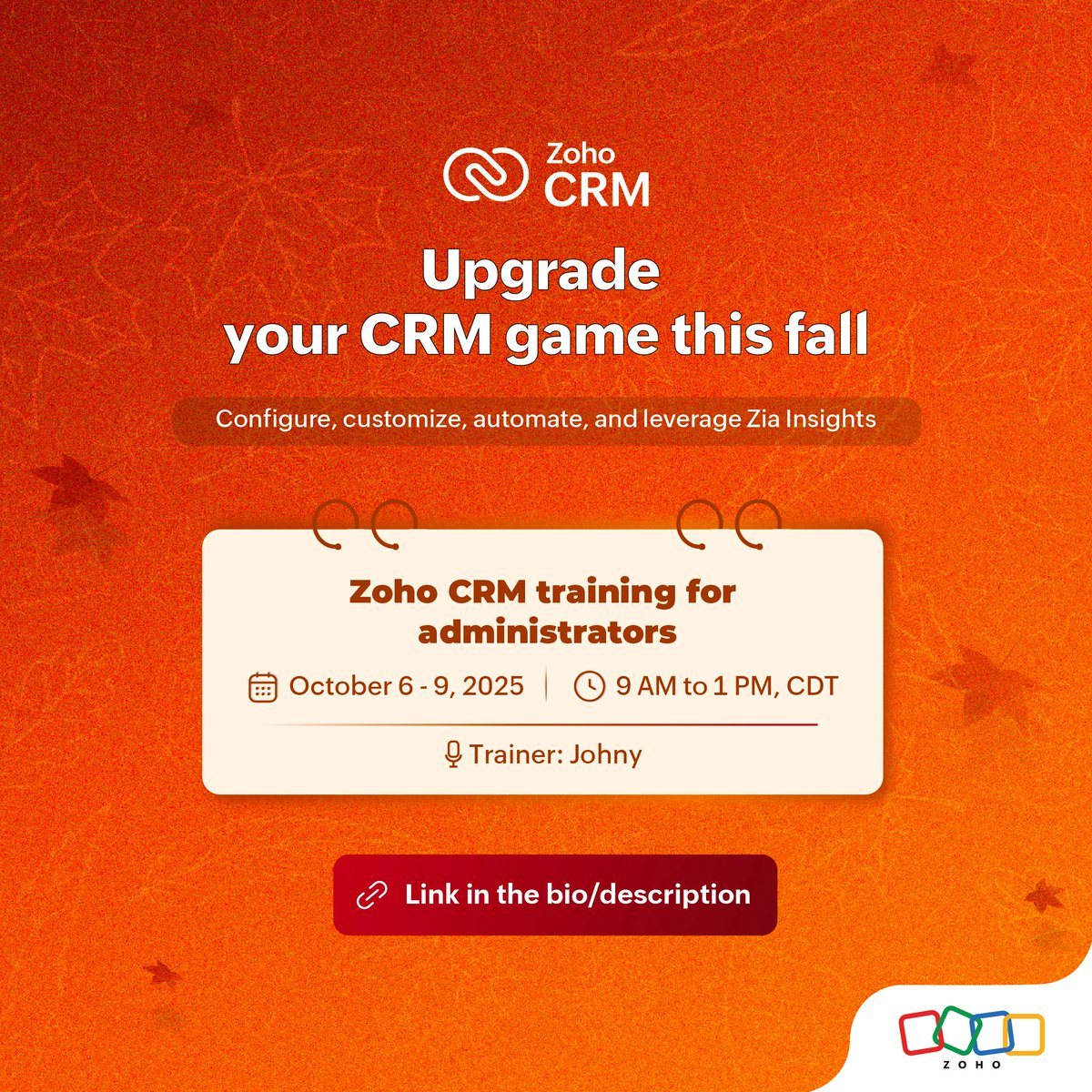 Zoho Spark tweet media