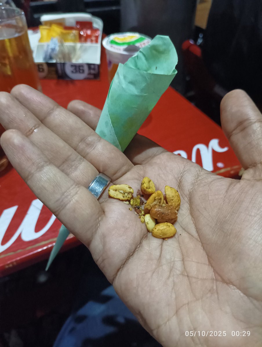Just bought chakna from a hawker in Rio de Janeiro after haggling a bit. 

Doesn't feel like I've left India at all