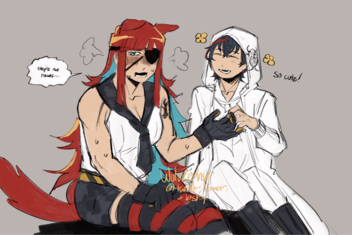 WolvZephyr's tweet image. #終天教団 #ShutenFanart 🐾