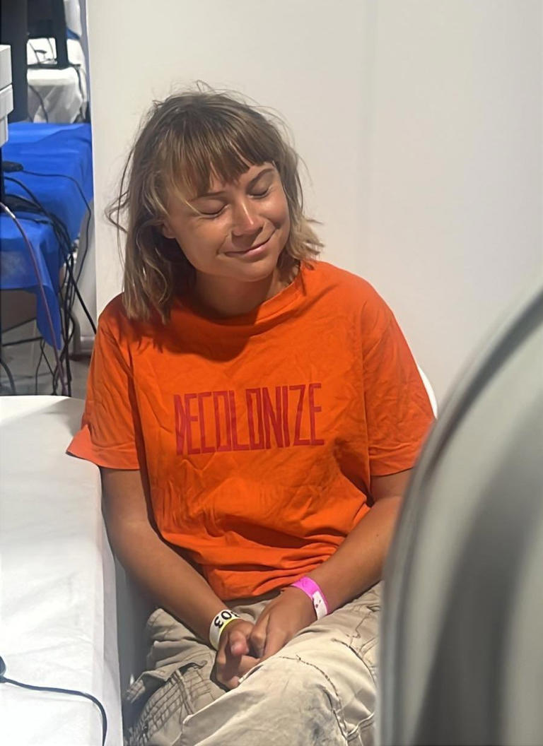 “I'm not scared of Israel. I’m scared of a world that has seemingly lost all sense of humanity"

Greta Thunberg