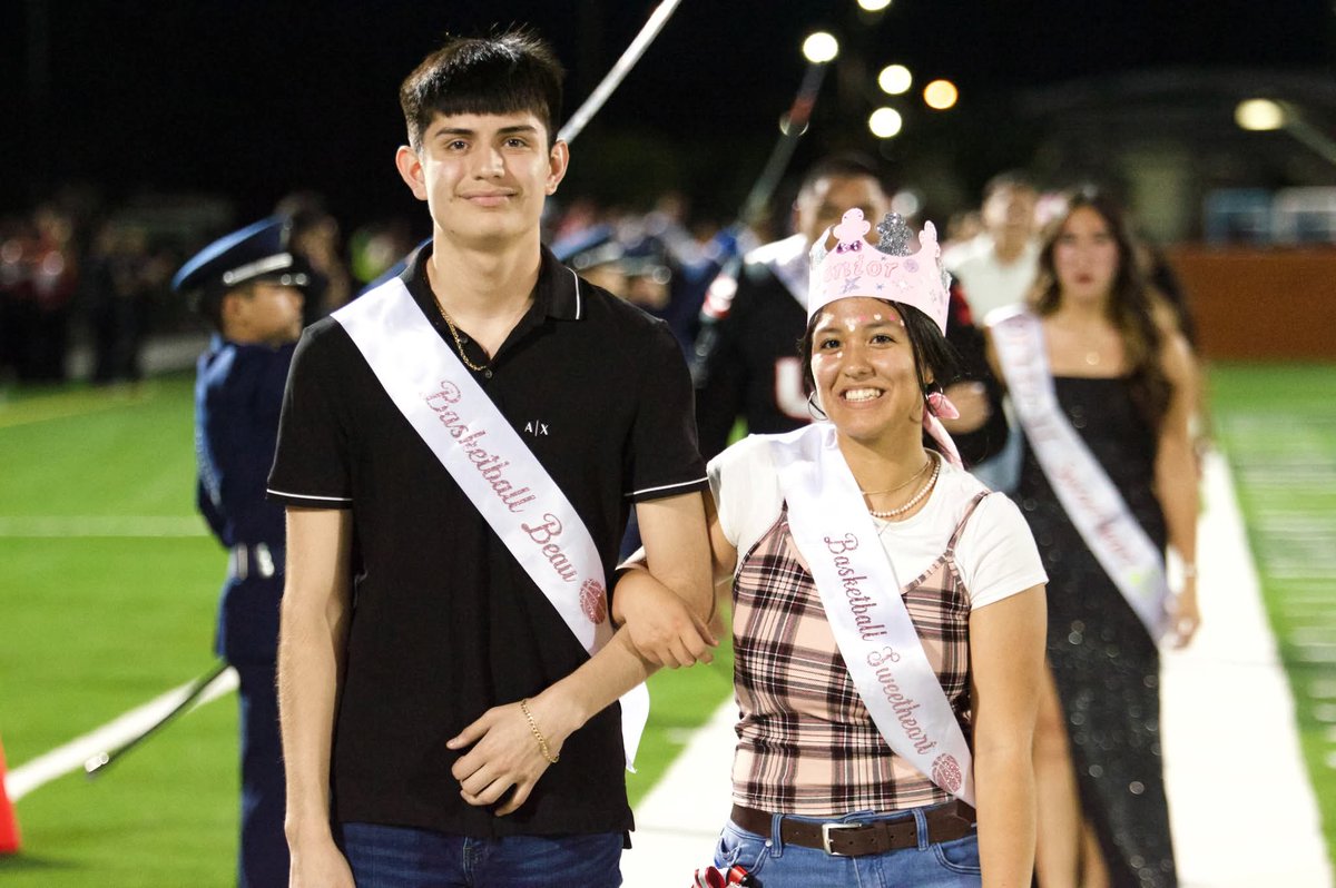 Represented at #HOCO25 during halftime of last night's football game vs. PSJA Memorial #RaiderNation