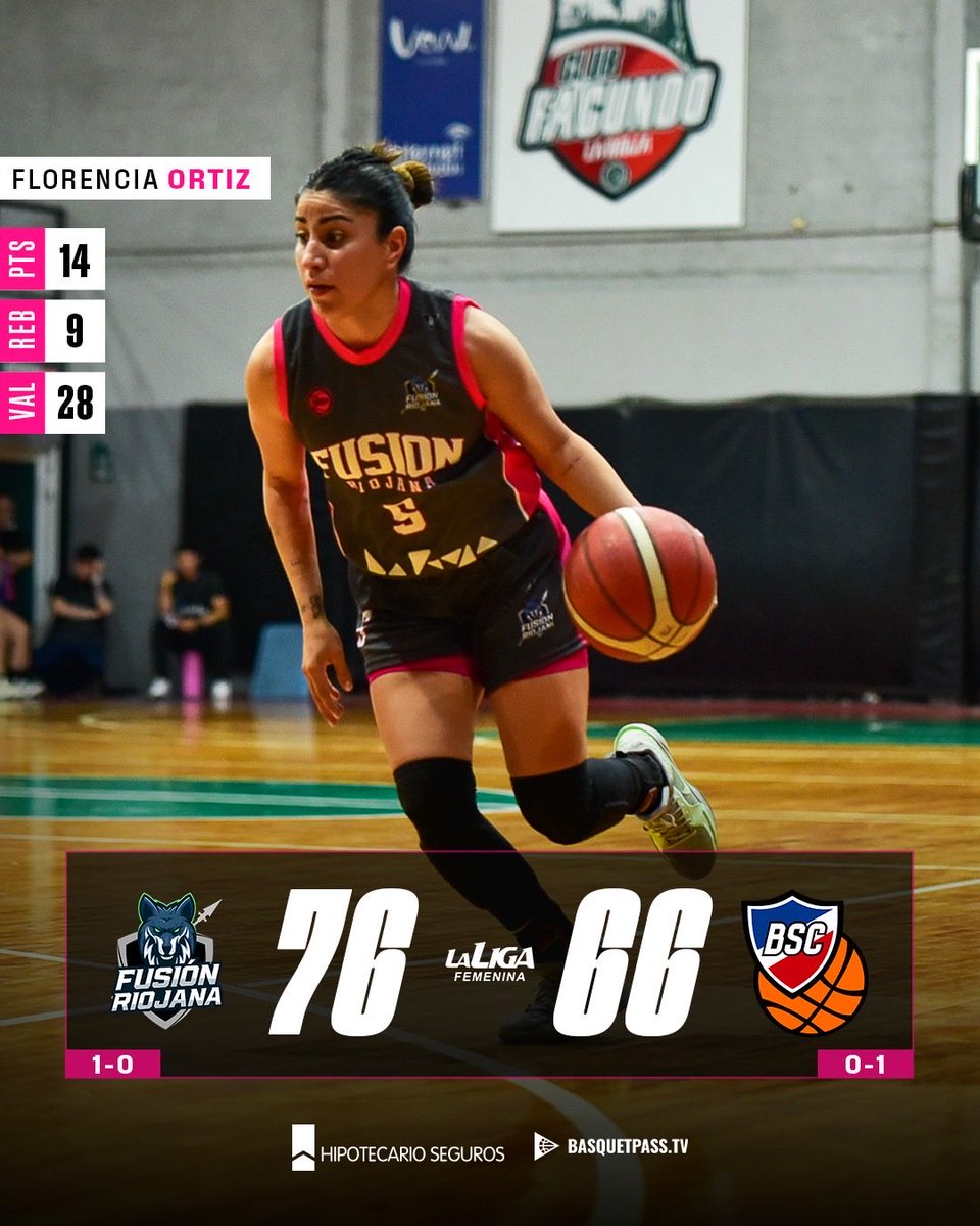 ⛰️ Con una Florencia Ortiz muy encendida, Fusión Riojana ganó en su debut