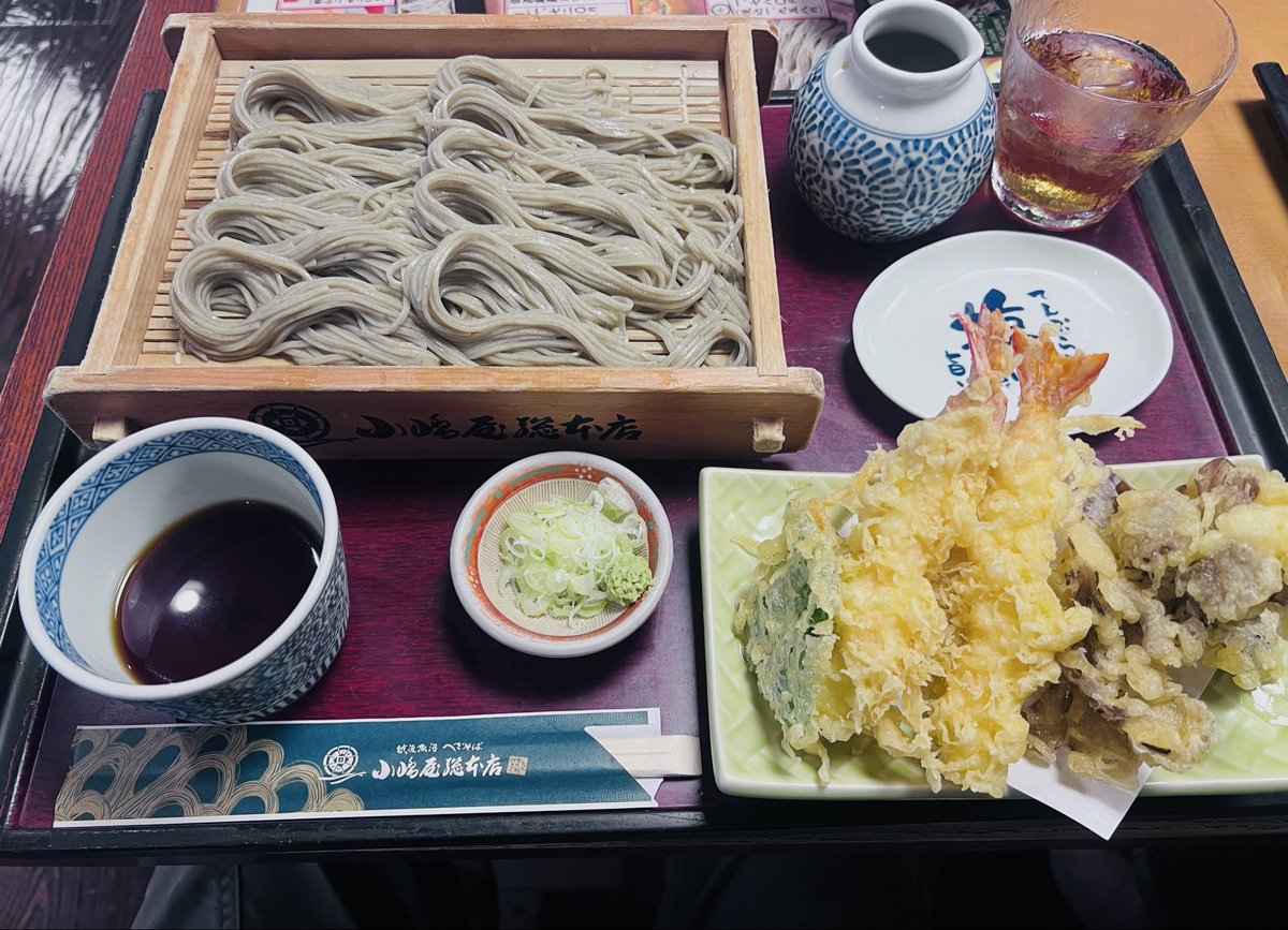 #ファジアーノ岡山
#アルビレックス新潟
#岡山サポ新潟遠征

楽しかった新潟遠征
締めは小嶋屋さんのへぎそば
久しぶり😭