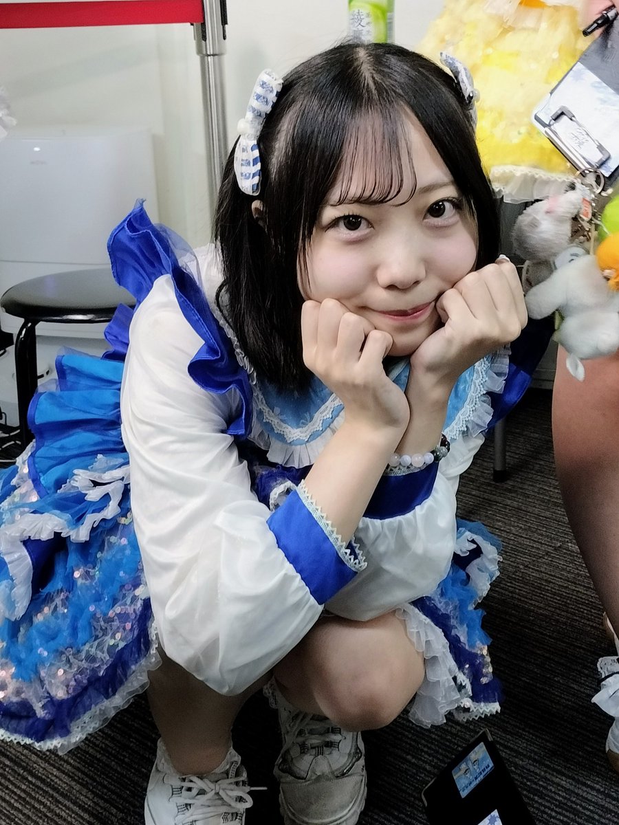 今日も可愛い推しメンに会いに行く！出番前の特典会というパターンに参加したことないかも…
早く会いたい^⁠_⁠^

＃夢野かな
＃てるてる
＃アイテムはてるてるのみ