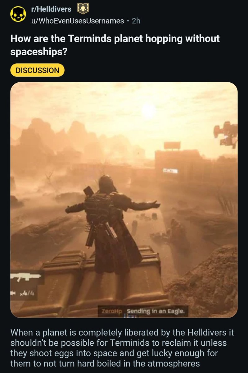 Helldivers NOW tweet media