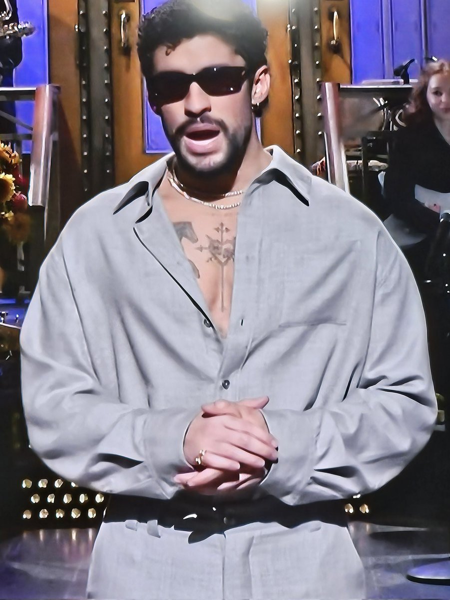 TheWWKid's tweet image. Great to see WWE Superstar Bad Bunny hosting SNL #BadBunny #WWE #SNL