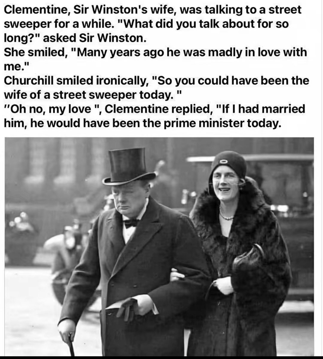 Behind every great man, there is a great  woman: