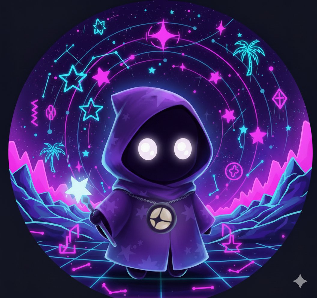 LAtoser's tweet photo. @BabyAster_BNB 
"Baby Aster, neon thump,
Mystic vibe with a big pump."
#BabyAster https://t.co/I4oEoRexvu