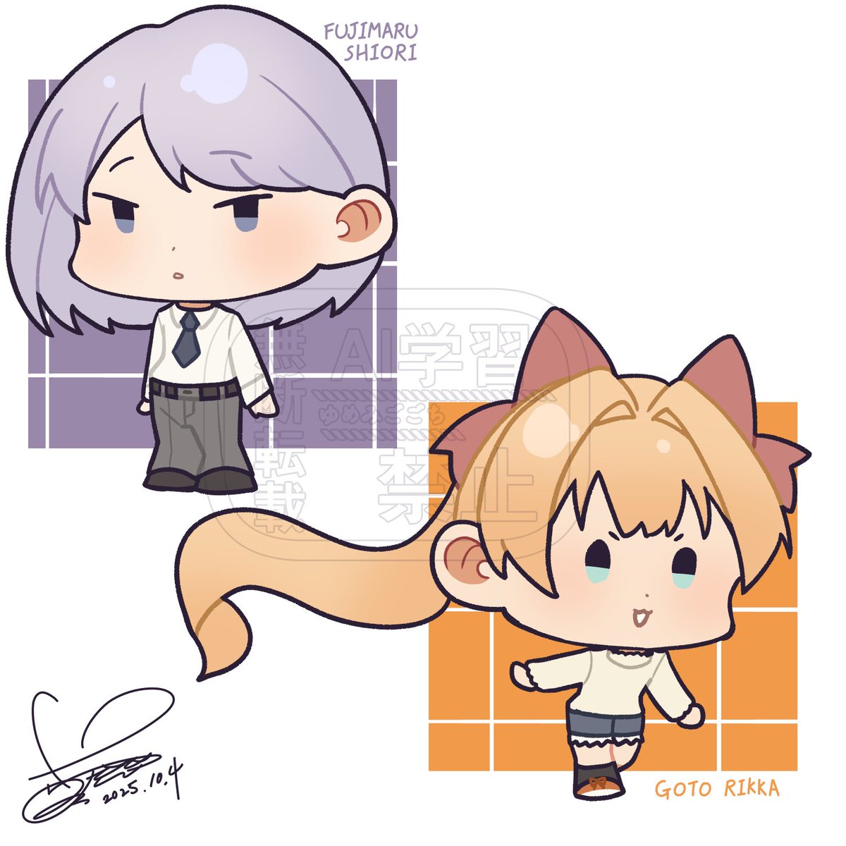 not_orangetaro's tweet image. 最低金額3000円〜受け付けています
ミニキャラ描きます✍️
【skeb.jp/@not_orangetaro】
・資料(ある場合)▶︎資料の載ったポストやpixivなどのURLを載せて貰えると助かります(ドライブ不可)
リクエストお待ちしております!
#Skeb募集中 #commission #有償依頼