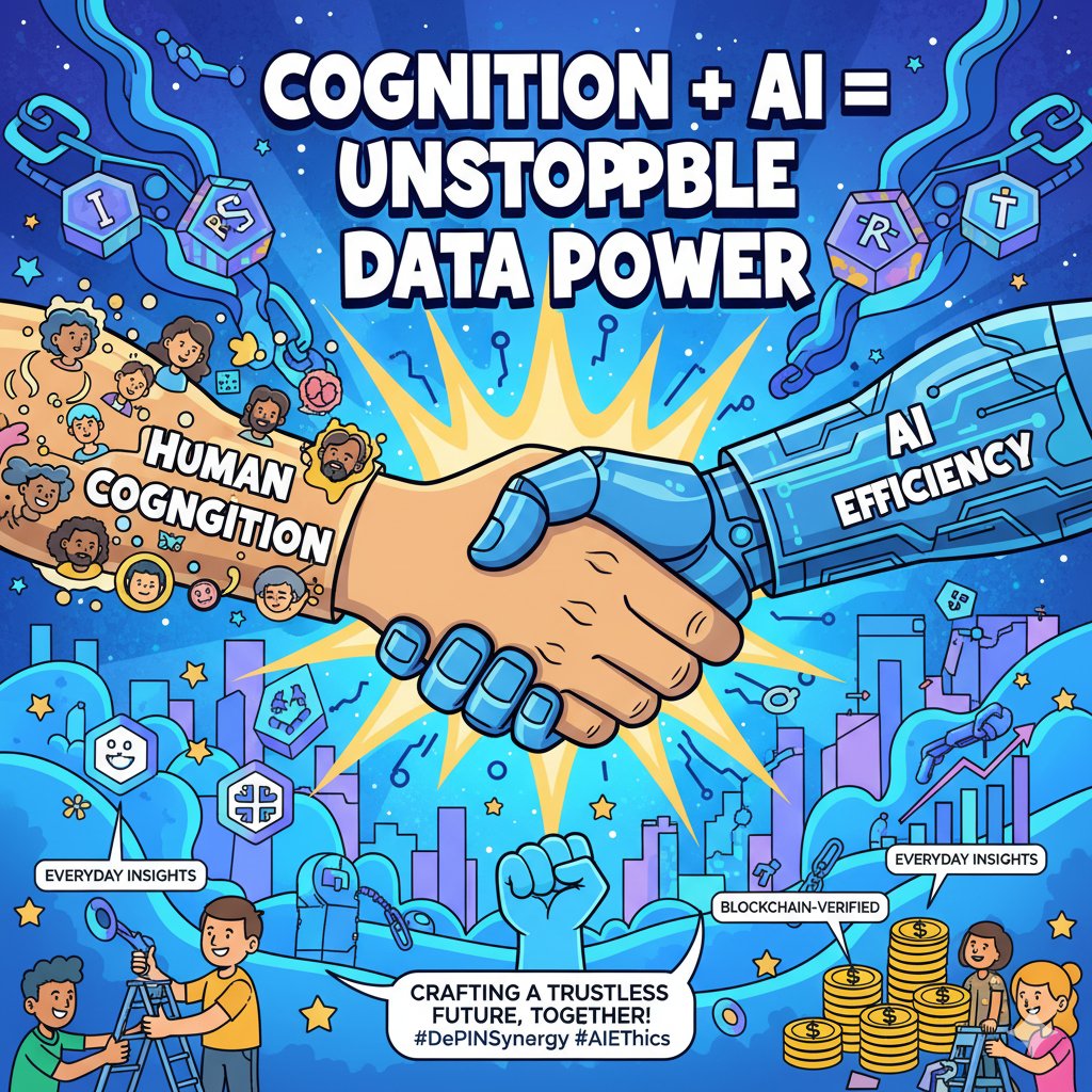 TripleC_AI's tweet photo. Human cognition meets AI efficiency in TripleC's ecosystem!
Inspired by rising DePIN-AI synergies like Irys' programmable data, our network turns everyday insights into verifiable assets.
Let's co-create a fairer future! 🔥
#KnowledgeDePIN #AICollab https://t.co/mKHCarnmPF