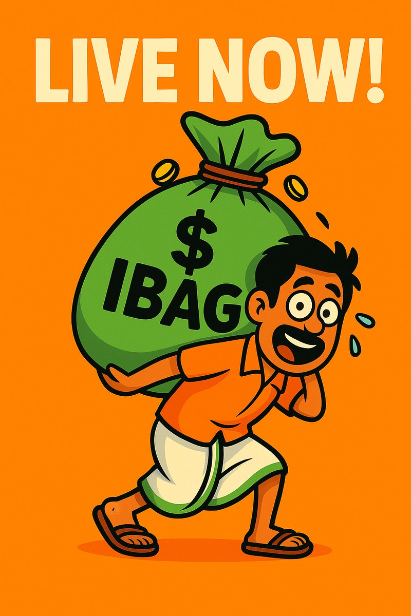 indianbagworks's tweet photo. 🚨 IT’S OFFICIAL! $IBAG IS LIVE 🚨
The Crypto hustle has entered the blockchain 💪🇮🇳
Secure your bags before they pump 1000x 🚀💰

CA: DqRL28M11sigd4EEUw6qwszNdnjHwHhCcameNnBf5PGC

#Bagwork #MemeCoin #Crypto #PumpFun #Solana #1000x#Degens #CryptoCommunity #BullRun#Trump #bitcoin https://t.co/JlfgZKmzgN