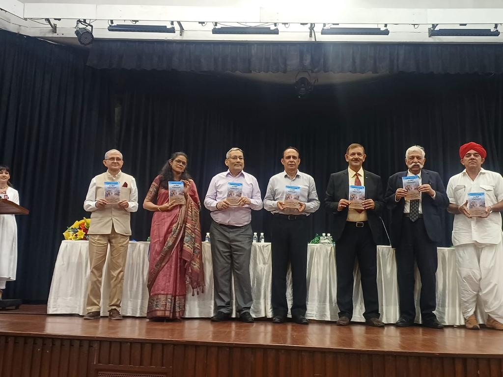 What an absolute and incredible honour for me to be a coauthor of this book, to be in such august company and have my book released by such illustrious men.
A big thank you to Lt Gen H S Lidder, 
<a href="/atahasnain53/">Syed Ata Hasnain</a> Sir for gracing the occassion, <a href="/GeneralBakshi/">Maj Gen (Dr)GD Bakshi SM,VSM(retd)</a> Sir, <a href="/gen_vsm/">Maj Gen Ajay Seth, VSM (Retd.)</a> Sir,
