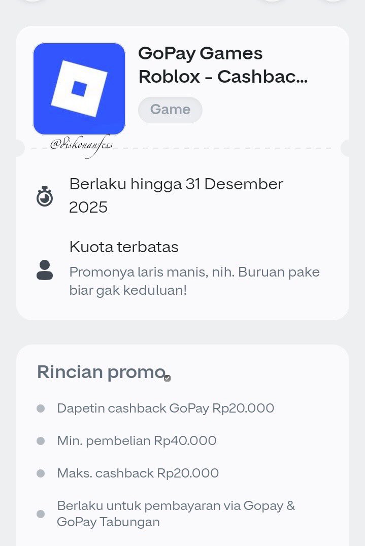 Info Promo & Diskonan tweet media