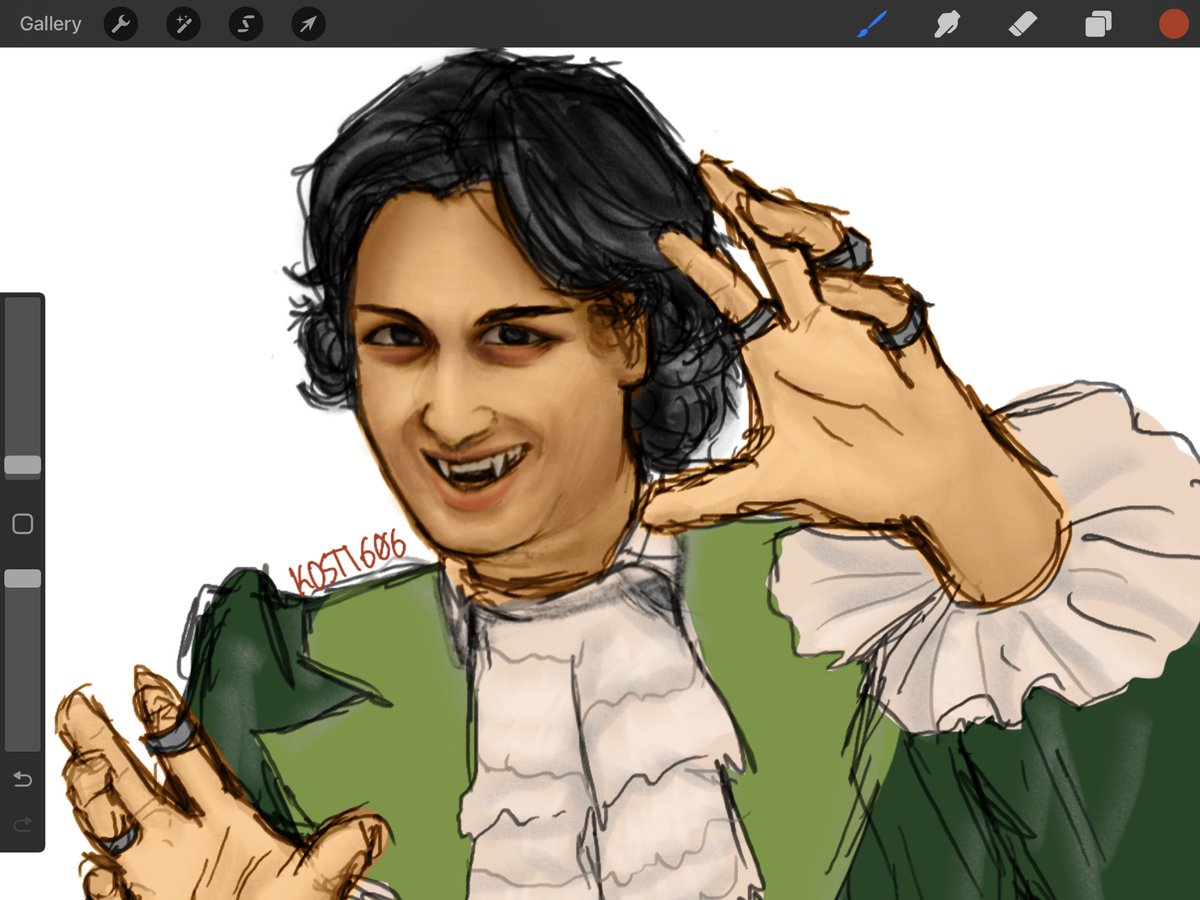 KOSTI606's tweet photo. wip I don’t think I will finish #ItGetsDarkTooEarly https://t.co/pHJNATlxZT