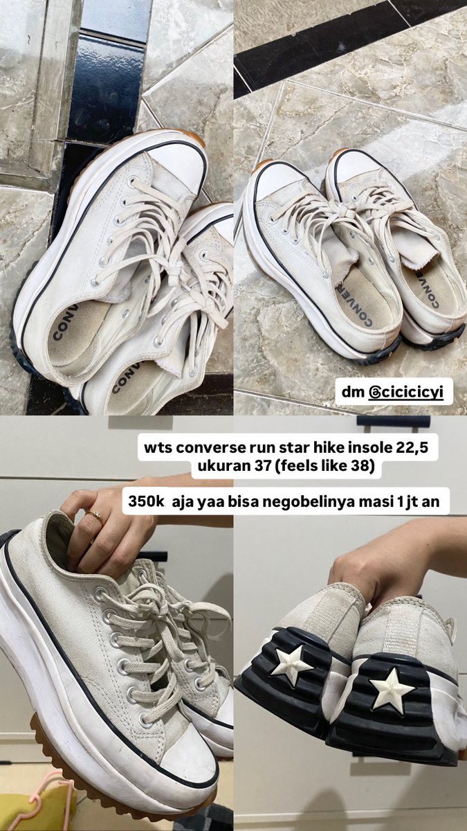 blushtwo's tweet photo. wts converse tun star hike ukuran 37 insole 22,5 ukuran 37 tapi dipakenya kaya 38

350k ajaa negooooo banget dm aja yah

dom malang bisa oren

#wts #wtb #converse https://t.co/J6Ddzwnp9r