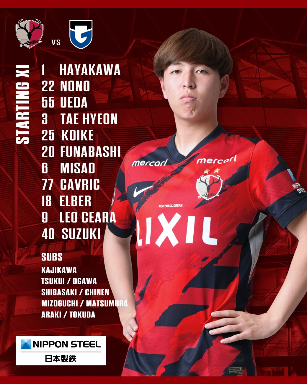 鹿島アントラーズ HYAKAWA 1 Tomoki Hayakawa of Kashima Antlers celebrates the win during