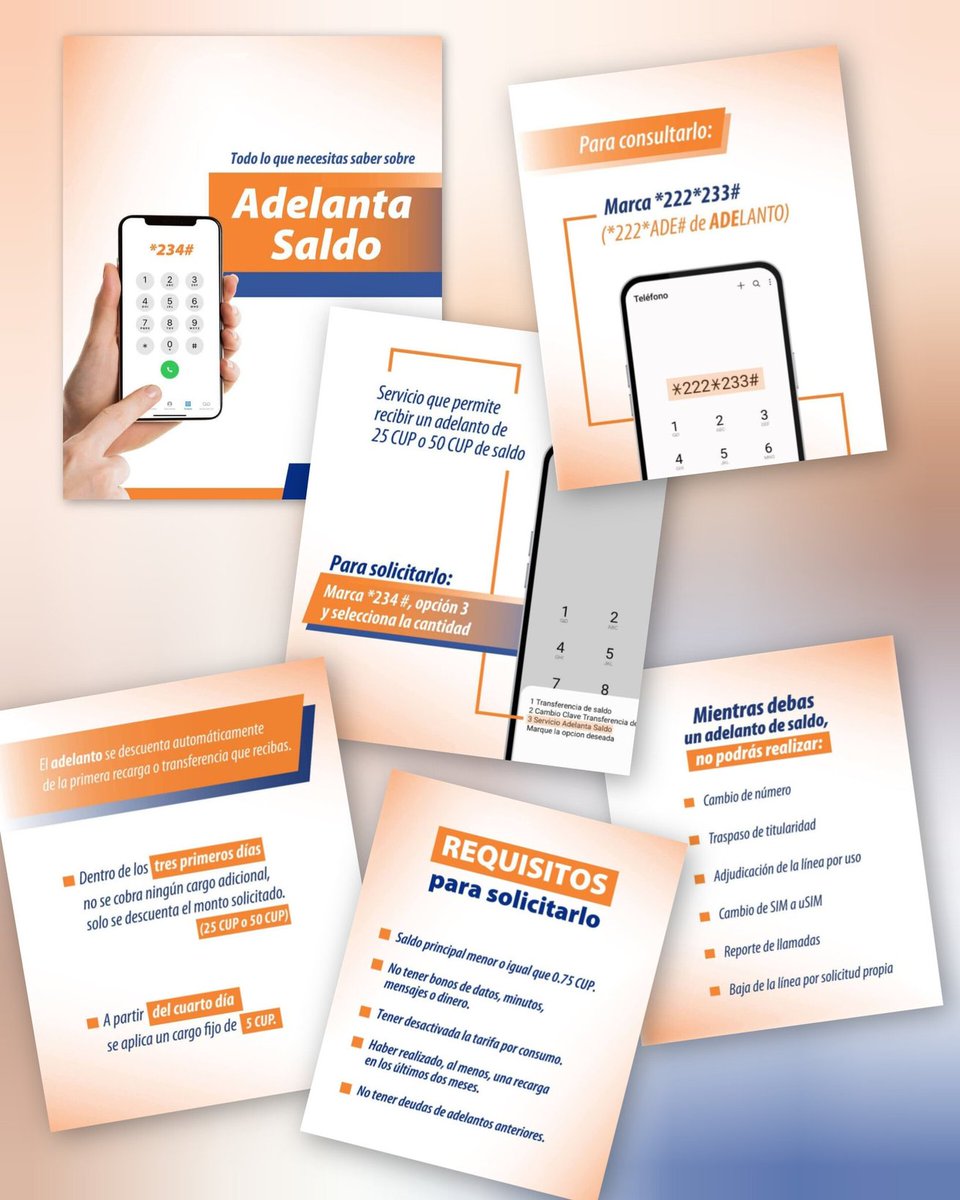 Sobre el servicio Adelanta Saldo👇