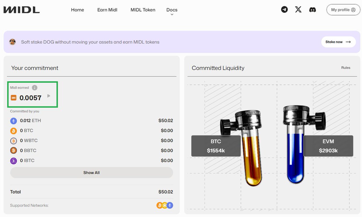 archerswapcore's tweet image. GM @Coredao_Org and @archerswapcore community.
How to commit your tokens and earn $MIDL?
Step 1 : Go to bootstrap.midl.xyz/app
Step 2 : Scroll down and find MidasSwap and click "Commit"
Step 3 : Select token you want to commit and "connect your wallet to commit"
Step 4 : Key in…