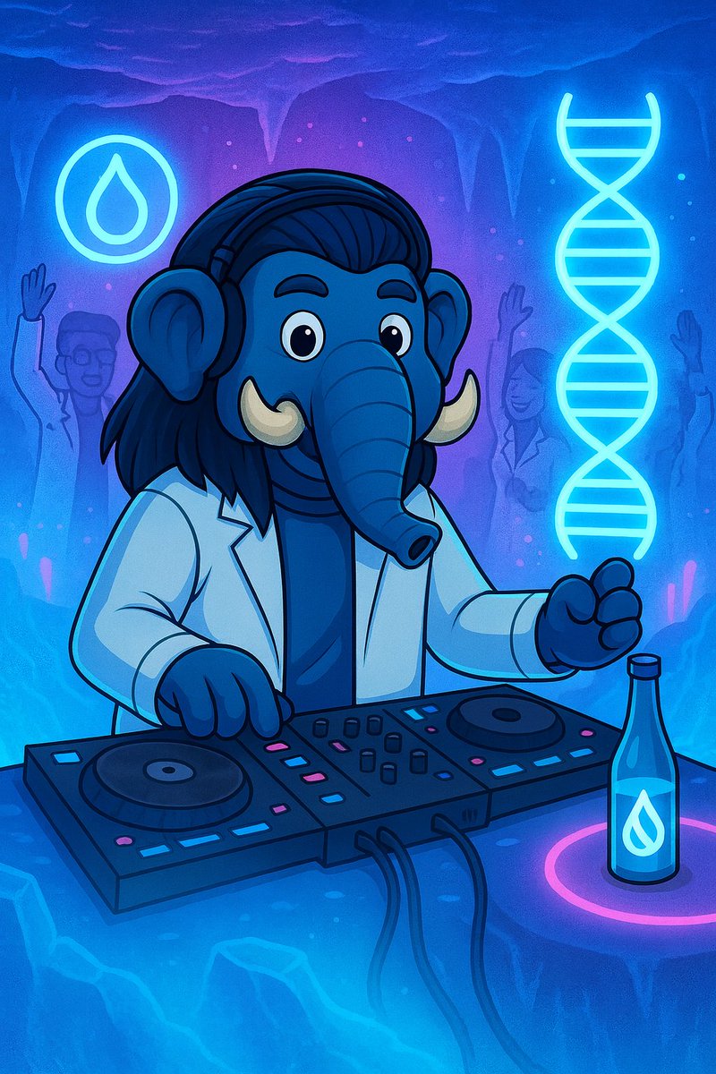 Halo_Nfter's tweet image. They said revive the Ice Age — we made it a vibe.”
#MANNI #SUI #DeExtinction #CRISPRBeats #CryptoVibes #ColossalParty #MemeScience #Web3Culture 💃🕺❄️