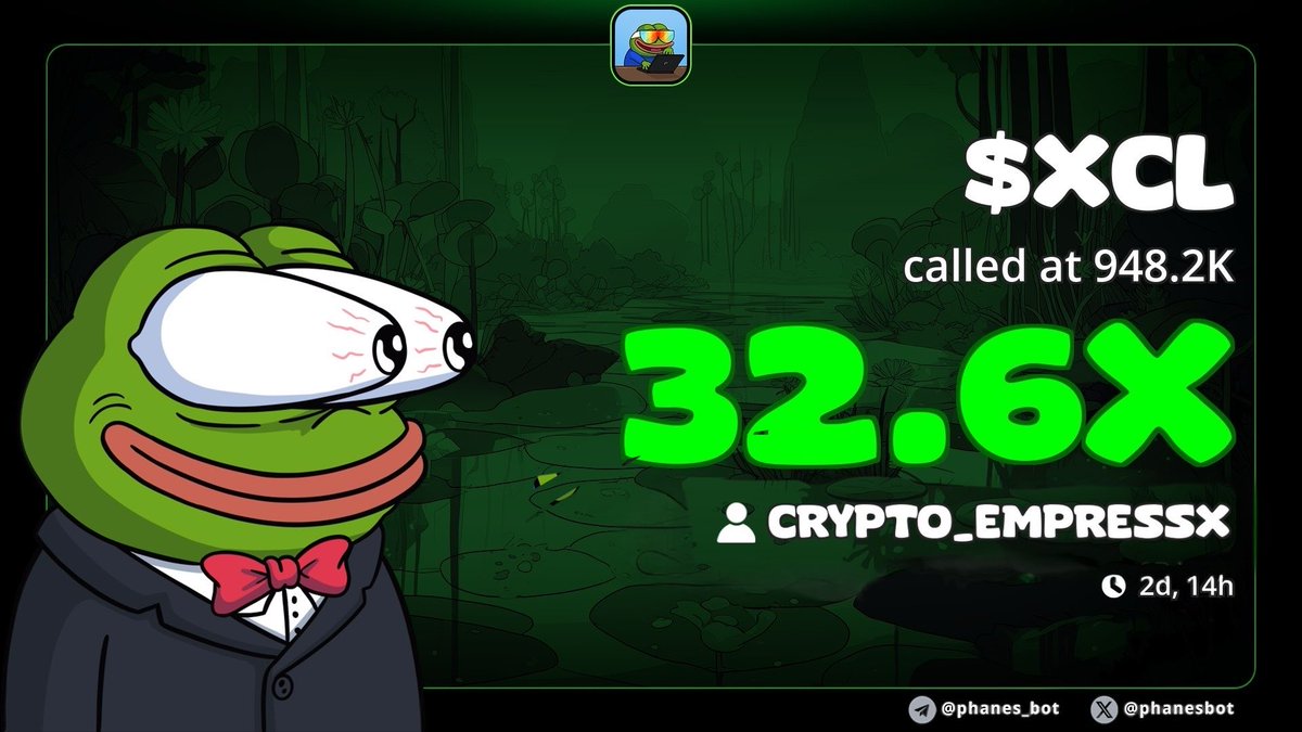 HIGHERRR $XCL 🙌🏽❤️🔥

✨✨30M MC ✨✨

CA: 0xca5e50710f656f2e537ce2fc8504db6e24ed3515

DYOR||NFA <a href="/xCellar_/">xCellar</a>