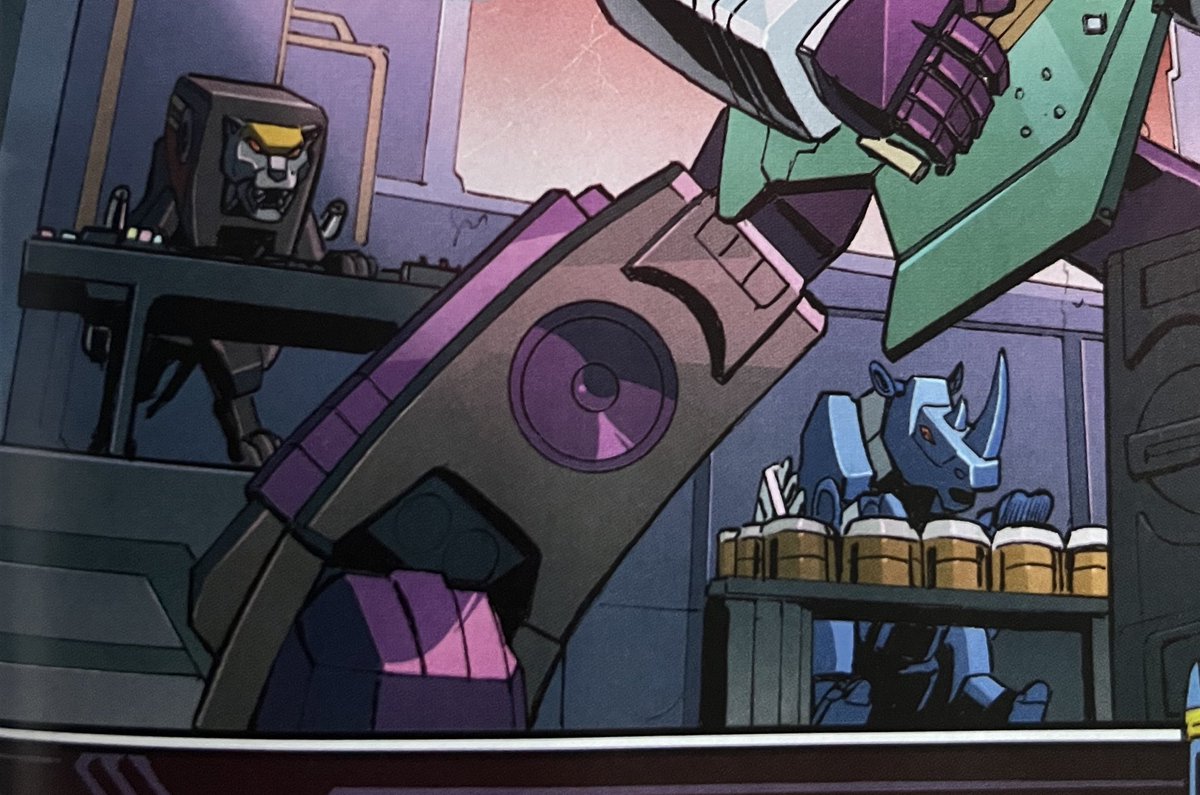 They got a cat on the turntables and pachyderm on the cyberbongos