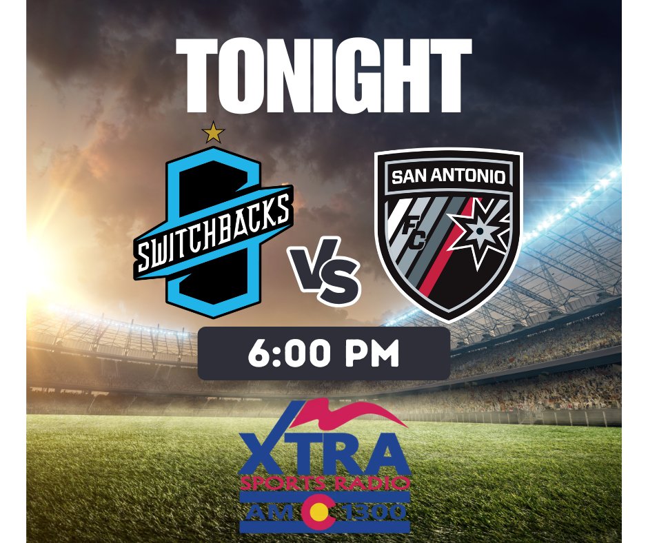 Will they snap the streak?

<a href="/SwitchbacksFC/">Switchbacks FC</a> are looking to end their losing skid against San Antonio FC —  don't miss a moment with <a href="/GingerlyTweets/">Ryan Kaufman</a> and <a href="/RolandVargish/">Roland Vargish</a> LIVE and for FREE!

📻 1300 AM
💻 XTRASports1300.com
📱 XTRA Sports 1300 App