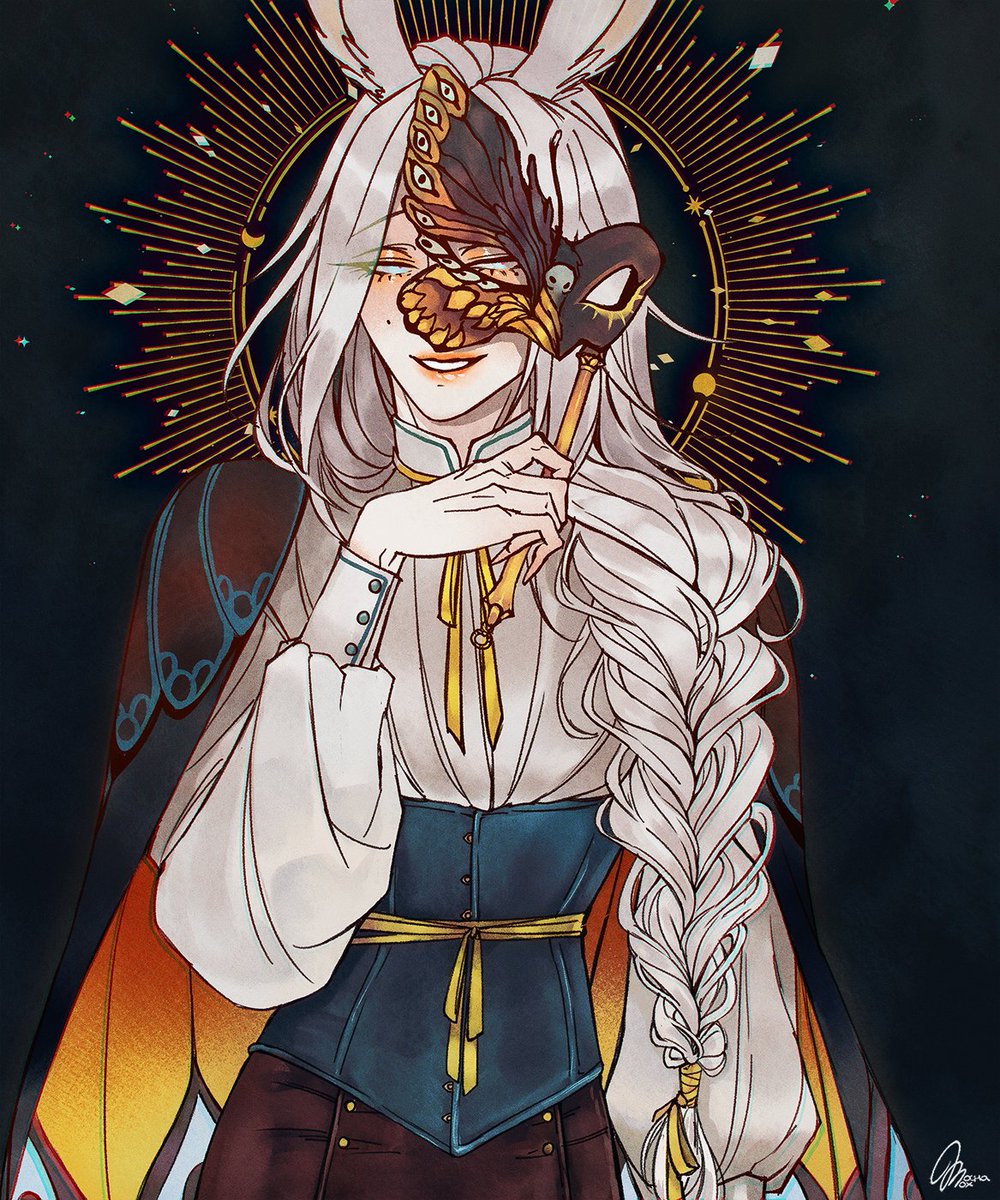 I wanted to do Inktober or some other challenge this month to keep my mind busy, but I’ll just make some night-themed drawings of my babies instead 🌙✨